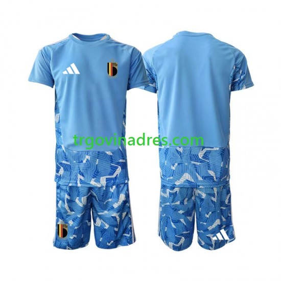 Dječji Domaći Golmanski Dres Belgija World Cup 2026 s Kratkih Rukava