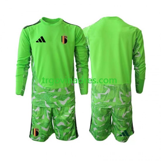 Dječji Treći Golmanski Dres Belgija World Cup 2026 s Dugim Rukavima