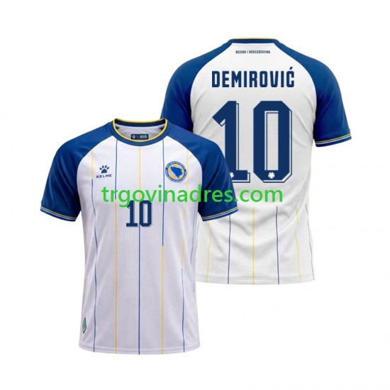 Muški Gostujući Dres Bosna i Hercegovina Ermedin Demirovic 10 World Cup 2026 s Kratkih Rukava