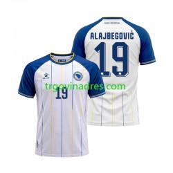 Muški Gostujući Dres Bosna i Hercegovina Kerim Alajbegovic 19 World Cup 2026 s Kratkih Rukava