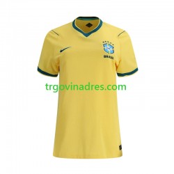 Ženska Domaći Dres Brazil World Cup 2026 s Kratkih Rukava