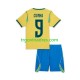 Gostujući Dres Brazil Matheus Cunha 9 Chidlren World Cup 2026 s Kratkih Rukava