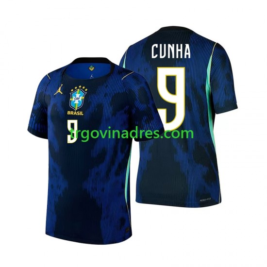 Muški Gostujući Dres Brazil Matheus Cunha 9 World Cup 2026 s Kratkih Rukava