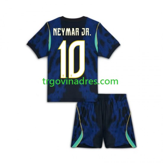 Dječji Gostujući Dres Brazil Neymar JR 10 World Cup 2026 s Kratkih Rukava