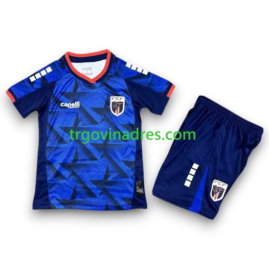 Dječji Domaći Dres Cape Verde World Cup 2026 s Kratkih Rukava
