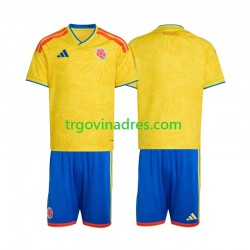 Dječji Domaći Dres Kolumbija World Cup 2026 s Kratkih Rukava