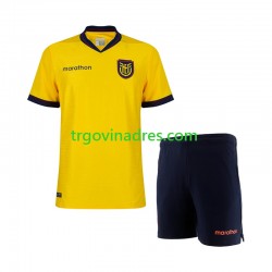 Dječji Domaći Dres Ekvador World Cup 2026 s Kratkih Rukava