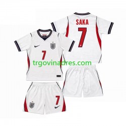 Dječji Domaći Dres Engleska Bukayo Saka 7 World Cup 2026 s Kratkih Rukava
