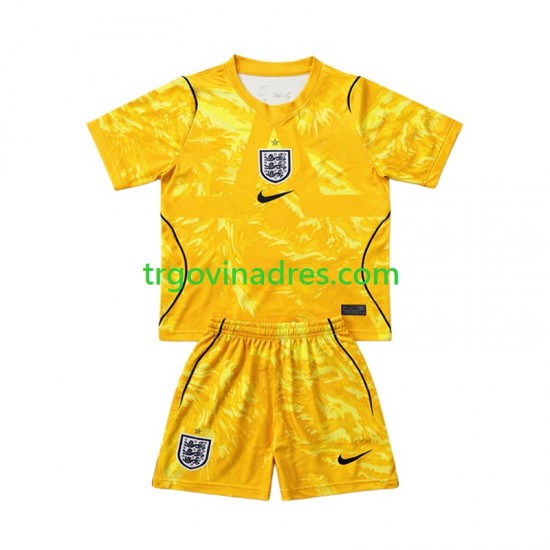 Dječji Četvrti Golmanski Dres Engleska World Cup 2026 s Kratkih Rukava