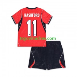 Dječji Gostujući Dres Engleska Marcus Rashford 11 World Cup 2026 s Kratkih Rukava