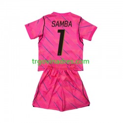 Dječji Gostujući Golmanski Dres Francuska Brice Samba 1 World Cup 2026 s Kratkih Rukava