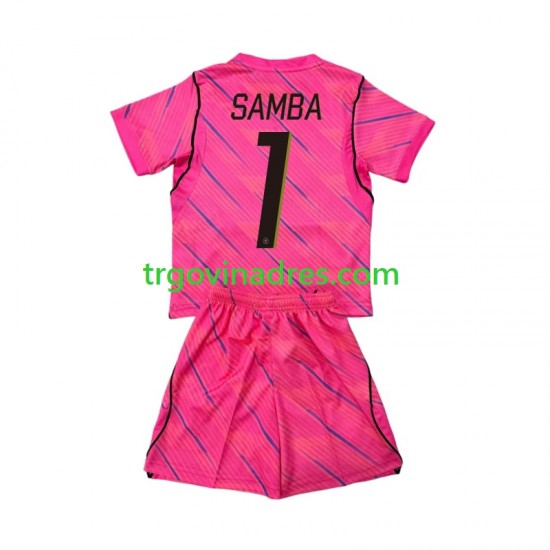 Dječji Gostujući Golmanski Dres Francuska Brice Samba 1 World Cup 2026 s Kratkih Rukava
