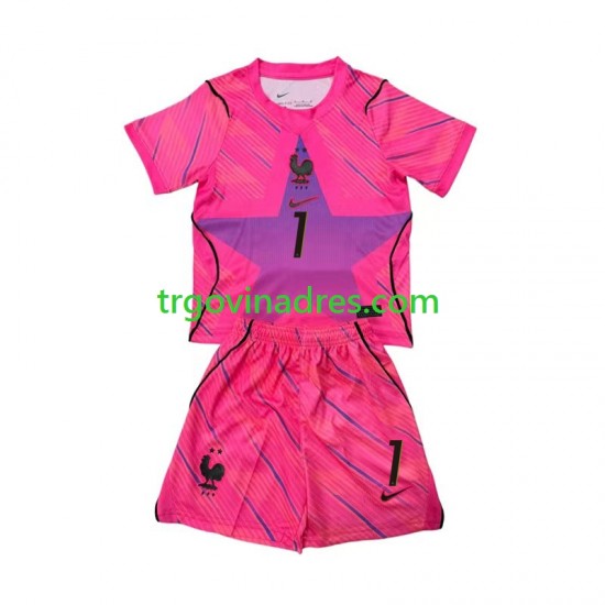 Dječji Gostujući Golmanski Dres Francuska Brice Samba 1 World Cup 2026 s Kratkih Rukava