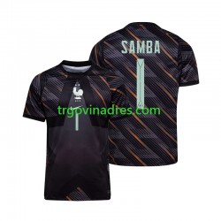 Muški Domaći Golmanski Dres Francuska Brice Samba 1 World Cup 2026 s Kratkih Rukava