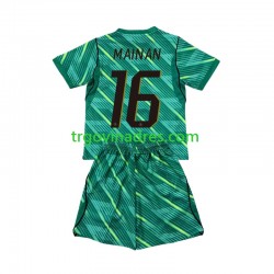 Dječji Treći Golmanski Dres Francuska Mike Maignan 16 World Cup 2026 s Kratkih Rukava