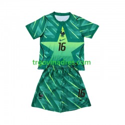 Dječji Treći Golmanski Dres Francuska Mike Maignan 16 World Cup 2026 s Kratkih Rukava