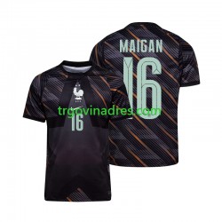 Muški Domaći Golmanski Dres Francuska Mike Maignan 16 World Cup 2026 s Kratkih Rukava