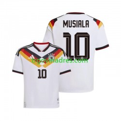 Muški Domaći Dres Njemačka Jamal Musiala 10 World Cup 2026 s Kratkih Rukava