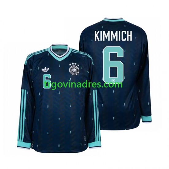 Muški Gostujući Dres Njemačka Joshua Kimmich 6 World Cup 2026 s Dugim Rukavima