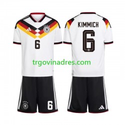 Dječji Domaći Dres Njemačka Joshua Kimmich 6 World Cup 2026 s Kratkih Rukava