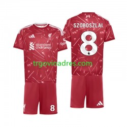 Dječji Domaći Dres Liverpool Dominik Szoboszlai 8 2026-2027 s Kratkih Rukava