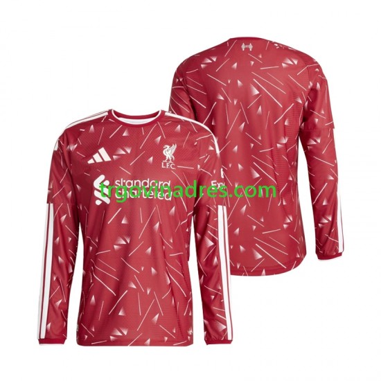 Muški Domaći Dres Liverpool 2026-2027 s Dugim Rukavima