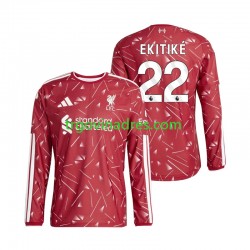Muški Domaći Dres Liverpool Hugo Ekitike 22 2026-2027 s Dugim Rukavima