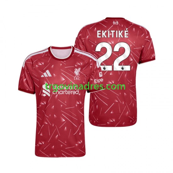 Muški Domaći Dres Liverpool Hugo Ekitike 22 2026-2027 s Kratkih Rukava