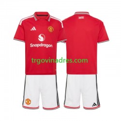 Dječji Domaći Dres Manchester United 2026-2027 s Kratkih Rukava