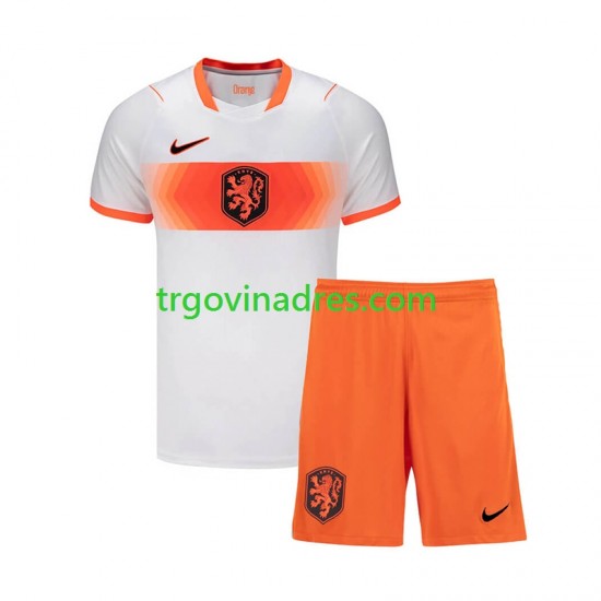 Dječji Gostujući Dres Nizozemska World Cup 2026 s Kratkih Rukava