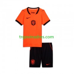 Dječji Domaći Dres Nizozemska World Cup 2026 s Kratkih Rukava