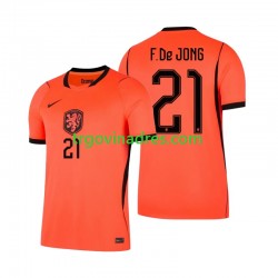 Muški Domaći Dres Nizozemska Frenkie de Jong 21 World Cup 2026 s Kratkih Rukava