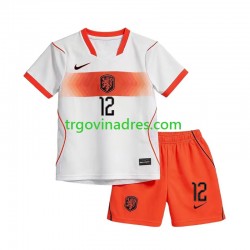Dječji Gostujući Dres Nizozemska Jeremie Frimpong 12 World Cup 2026 s Kratkih Rukava