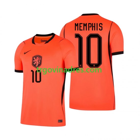 Muški Domaći Dres Nizozemska Memphis Depay 10 World Cup 2026 s Kratkih Rukava
