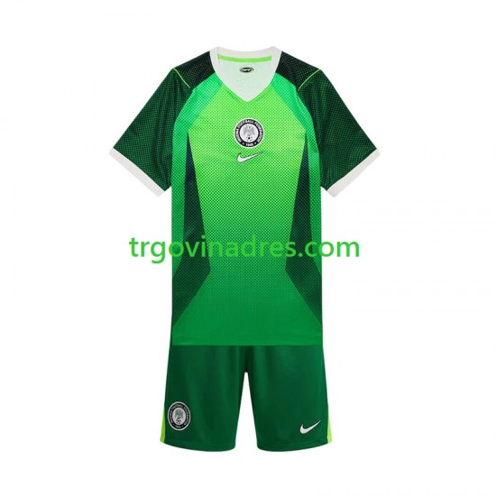 Dječji Domaći Dres Nigerija 2026 s Kratkih Rukava