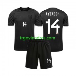 Dječji Gostujući Dres Norveška Julian Ryerson 14 World Cup 2026 s Kratkih Rukava