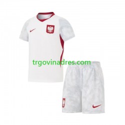 Dječji Domaći Dres Poljska World Cup 2026 s Kratkih Rukava