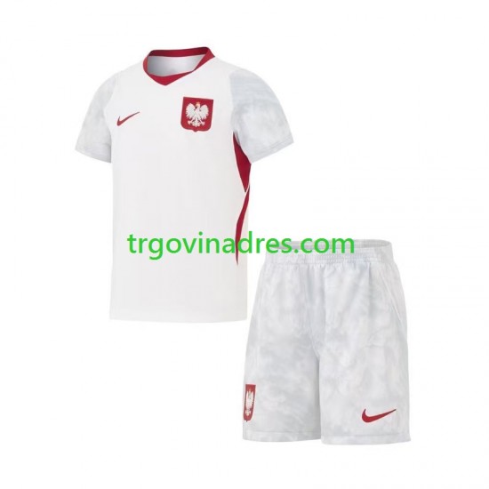 Dječji Domaći Dres Poljska World Cup 2026 s Kratkih Rukava