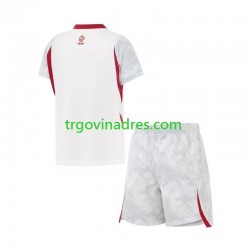 Dječji Domaći Dres Poljska World Cup 2026 s Kratkih Rukava