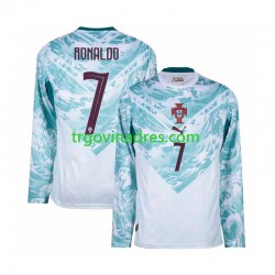 Muški Gostujući Dres Portugal Cristiano Ronaldo 7 World Cup 2026 s Dugim Rukavima