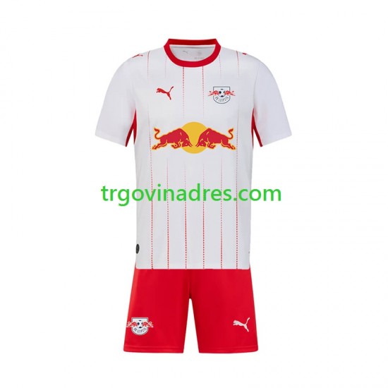 Dječji Domaći Dres RB Leipzig 2026-2027 s Kratkih Rukava