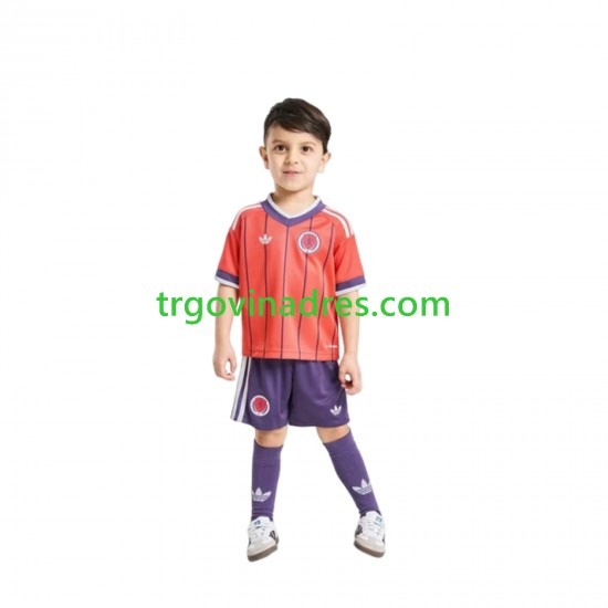 Dječji Gostujući Dres Škotska World Cup 2026 s Kratkih Rukava