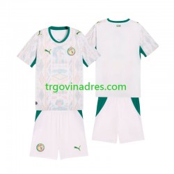 Dječji Domaći Dres Senegal 2026 2027 s Kratkih Rukava