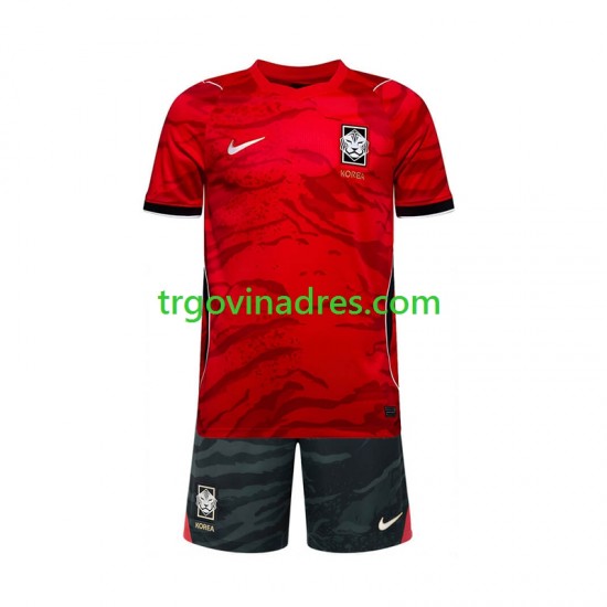 Dječji Domaći Dres Južna Koreja World Cup 2026 s Kratkih Rukava