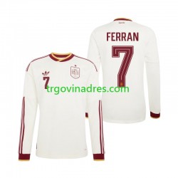 Muški Gostujući Dres Španjolska Ferran Torres 7 World Cup 2026 s Dugim Rukavima