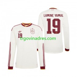 Muški Gostujući Dres Španjolska Lamine Yamal 19 World Cup 2026 s Dugim Rukavima