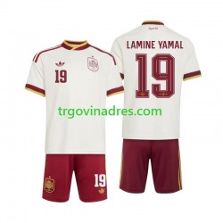 Dječji Gostujući Dres Španjolska Lamine Yamal 19 World Cup 2026 s Kratkih Rukava