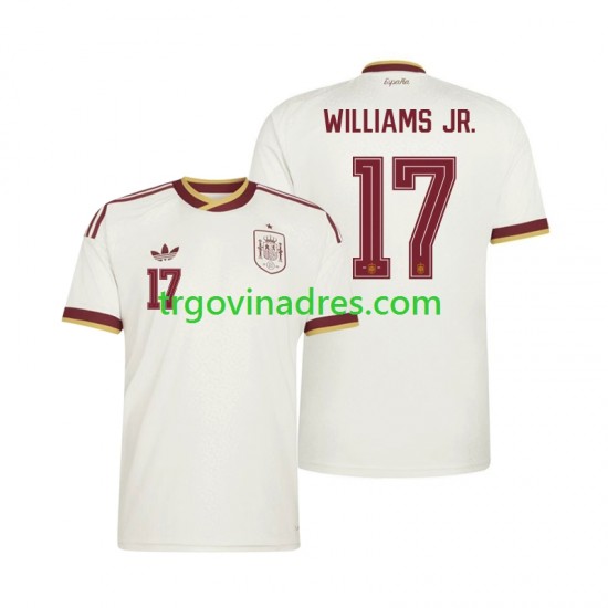Muški Gostujući Dres Španjolska Nico Williams 17 World Cup 2026 s Kratkih Rukava