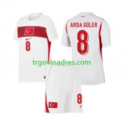 Dječji Gostujući Dres Turska Arda Guler 8 World Cup 2026 s Kratkih Rukava