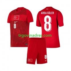 Dječji Domaći Dres Turska Arda Guler 8 World Cup 2026 s Kratkih Rukava